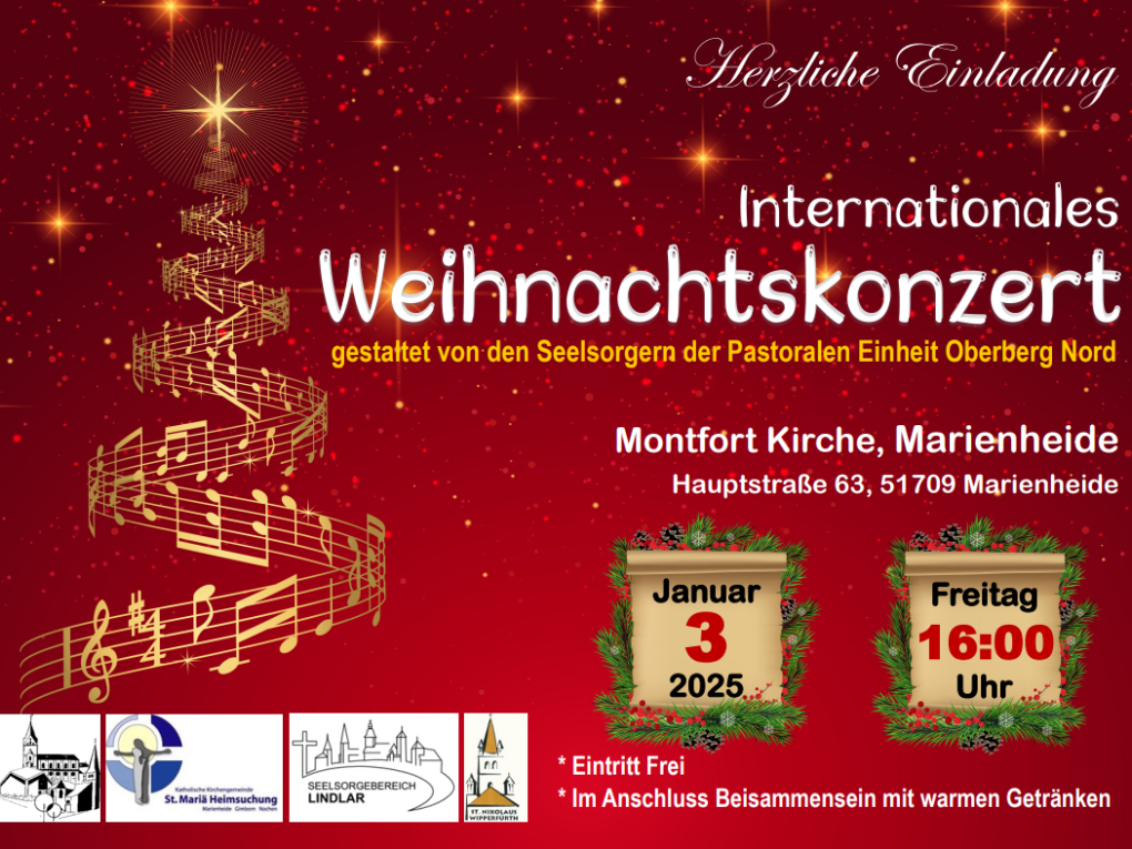 Plakat Weihnachtskonzert 3.1.25