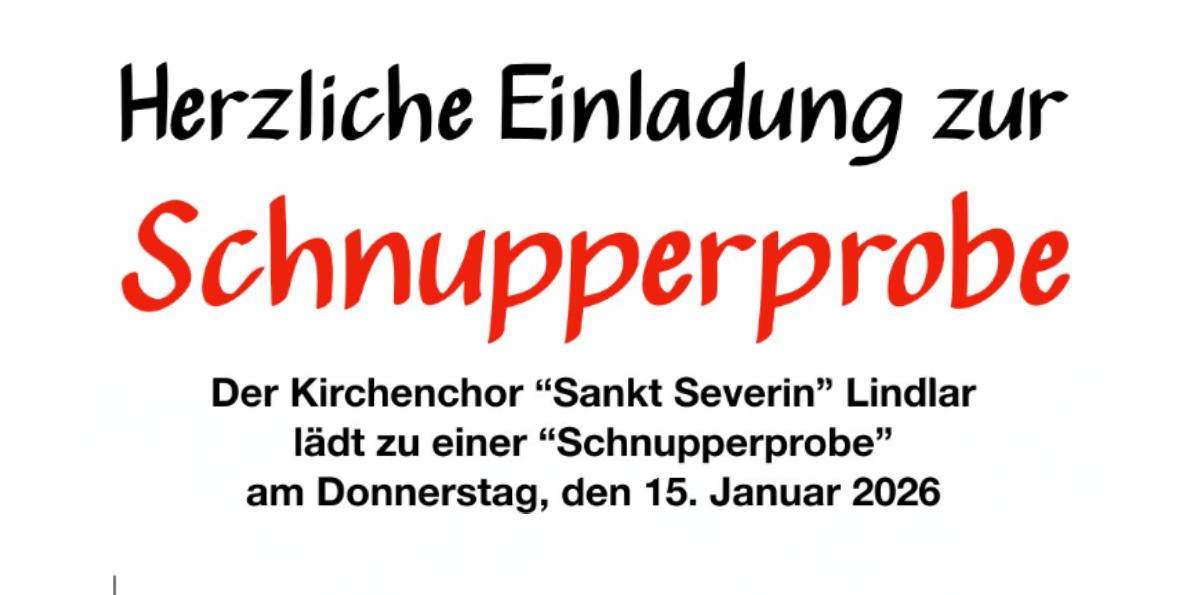 Schnupperprobe_Kirchenchor Lindlar-opener