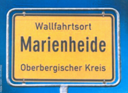 Ortsschild Marienheide